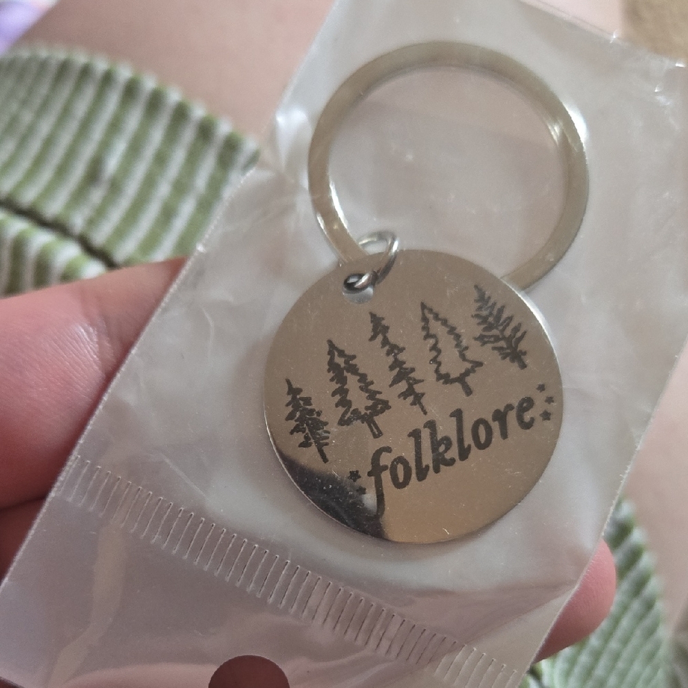 Taylor Swift Silver Key Chain